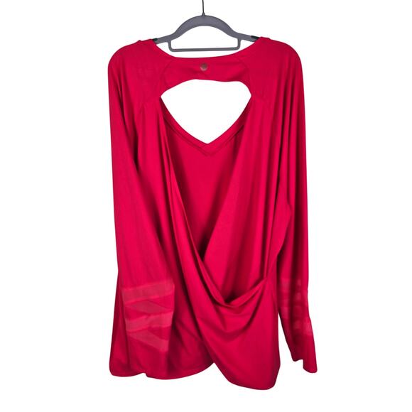 Lane Bryant Livi Active Pink Open Back Athletic Workout Walking Women's 26/28 - Picture 2 of 4